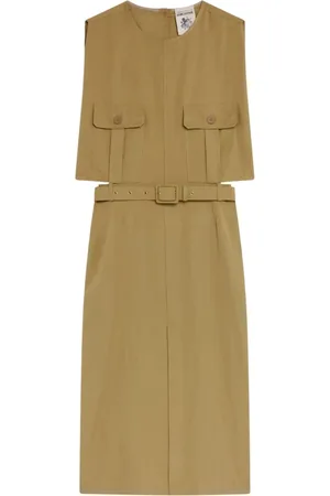 SEMICOUTURE Donna, Abiti, Verde, S, new