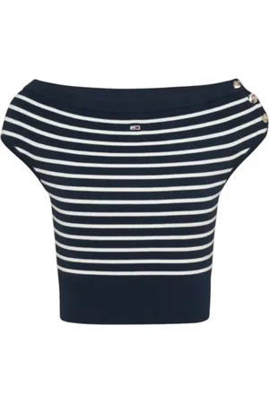 Tommy Hilfiger Donna, Maglie, Blu, M, new
