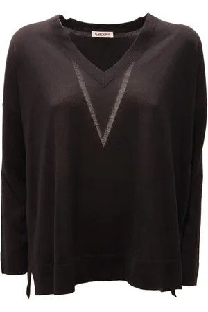 KANGRA CASHMERE Donna, Maglie, Nero, S, new