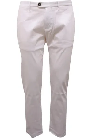 Nine In The Morning Uomo, Pantaloni, Bianco, L, new
