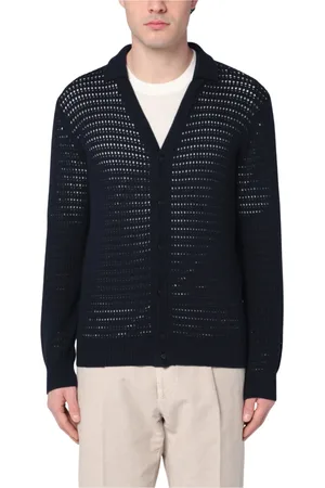 Roberto Collina Uomo, Maglie, Blu, M, new