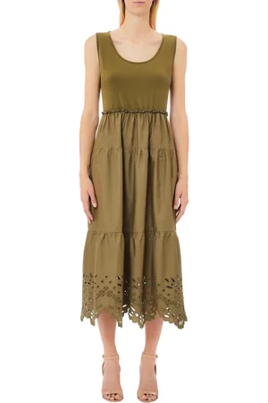Liu Jo Donna, Abiti, Verde, 2Xs, new