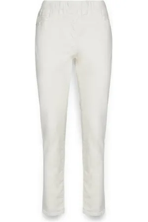 Elena Miro Donna, Pantaloni, Bianco, 3Xl, new