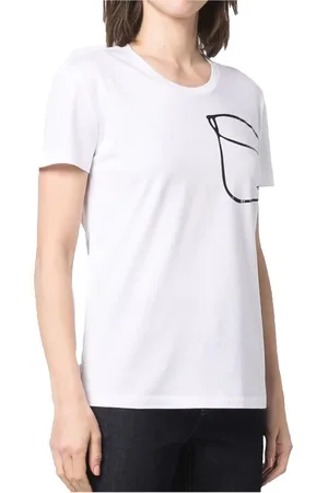 Emporio Armani Donna, Top, Bianco, L, new