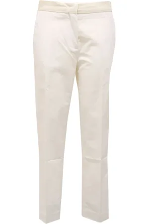 Moncler Donna, Pantaloni, Bianco, M, new