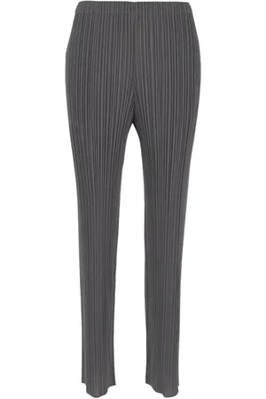 Issey Miyake Donna, Pantaloni, Grigio, L, new