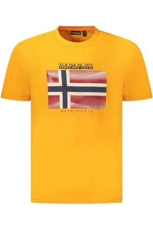 Napapijri Uomo, Top, Arancione, S, new
