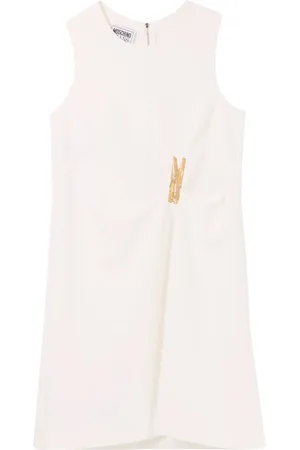 Moschino Donna, Abiti, Bianco, M, new