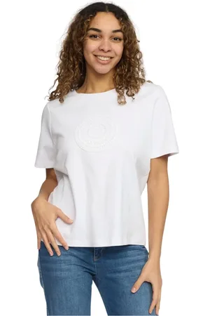 2-Biz Donna, Top, Bianco, M, new