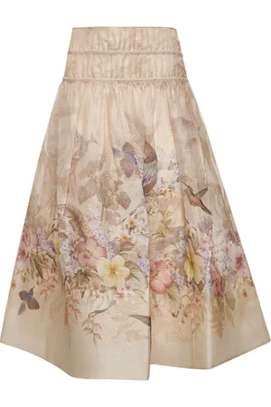 ZIMMERMANN Donna, Gonne, Multicolore, M, new