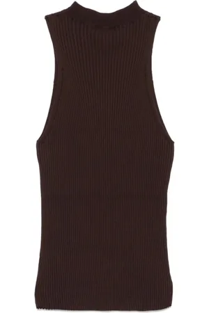 Roberto Collina Donna, Top, Marrone, M, new