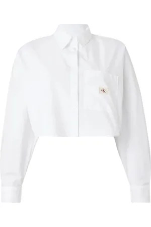 Calvin Klein Donna, Camicette , Bianco, L, new