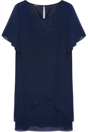 Fiorella rubino Donna, Abiti, Blu, 4Xl, new