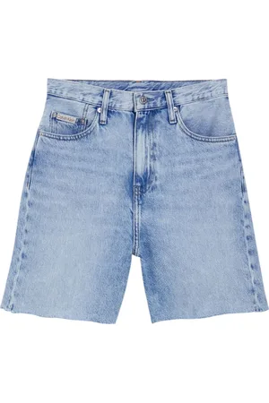 Calvin Klein Donna, Pantaloncini, Blu, W28, new