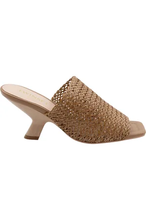 Twin-Set Donna, Scarpe, Marrone, 38 EU, new