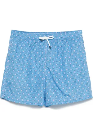 FEDELI Uomo, Costumi da bagno, Blu, M, new