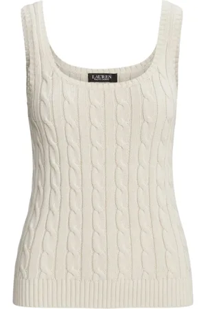 Ralph Lauren Donna, Top, Bianco, L, new