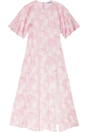 Ganni Donna, Abiti, Rosa, M, new