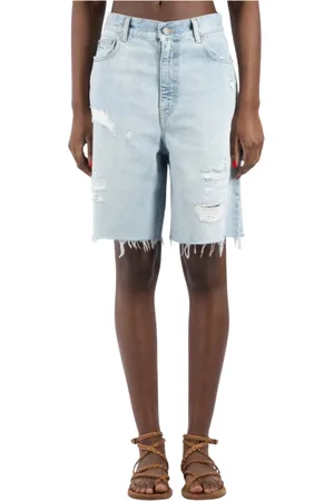 Golden Goose Donna, Pantaloncini, Blu, W27, new