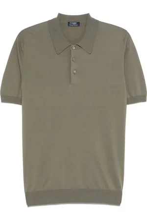 BARBA Uomo, Top, Verde, 2Xl, new