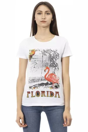 Trussardi Donna, Top, Bianco, XL, new