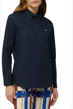 HARMONT&BLAINE Donna, Camicette , Blu, L, new