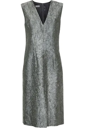 DRIES VAN NOTEN Donna, Abiti, Grigio, L, new