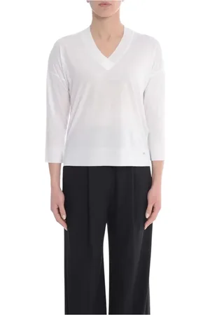 HERNO Donna, Maglie, Bianco, S, new