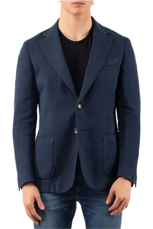Biagio Santaniello Uomo, Giacche, Blu, 3Xl, new