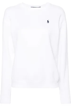 Ralph Lauren Donna, Felpe, Bianco, L, new