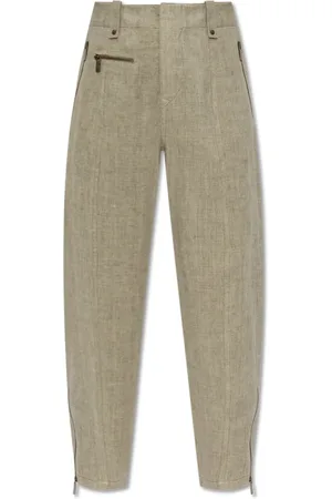 Burberry Donna, Pantaloni, Verde, 2Xs, new