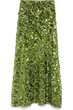 Ganni Donna, Gonne, Verde, L, new