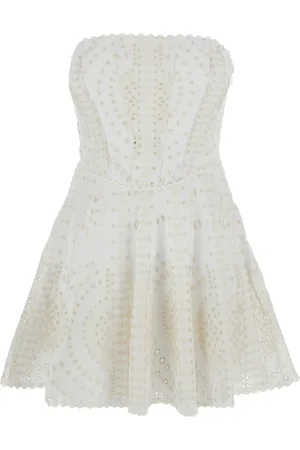 CHARO RUIZ IBIZA Donna, Abiti, Bianco, L, new