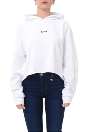 DISCLAIMER Donna, Felpe, Bianco, M, new