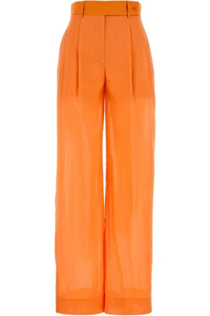 Alberta Ferretti Donna, Pantaloni, Arancione, S, new