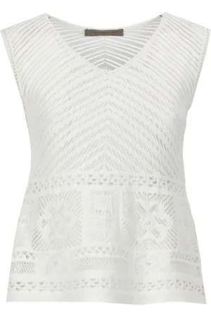 D.EXTERIOR Donna, Top, Bianco, S, new