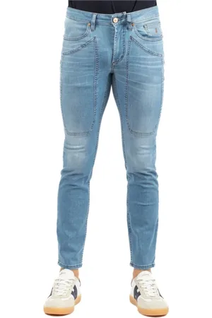 Jeckerson Uomo, Jeans, Blu, W36, new