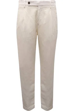 Berwich Uomo, Pantaloni, Bianco, M, new