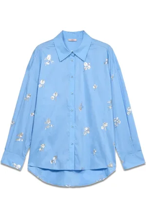 Oltre Donna, Camicette , Blu, M, new