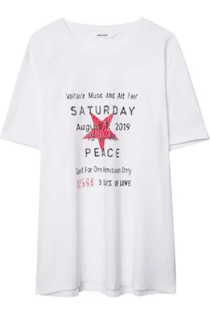 Zadig & Voltaire Uomo, Top, Bianco, L, new