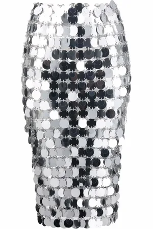 Paco rabanne Donna, Gonne, Grigio, M, new