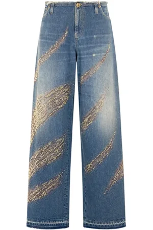 Roberto Cavalli Donna, Jeans, Blu, 2Xs, new