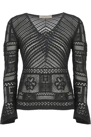 D.EXTERIOR Donna, Maglie, Nero, XS, new