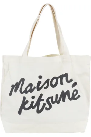 Maison Kitsuné Donna, Borse, Bianco, Taglia unica, new