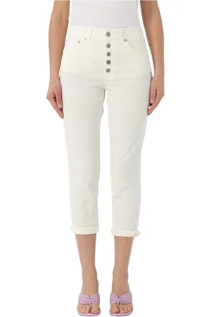 Dondup Donna, Jeans, Bianco, W27, new