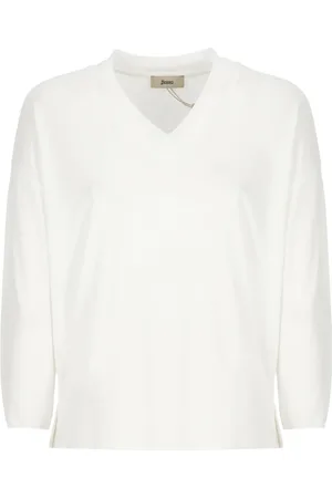 HERNO Donna, Maglie, Bianco, L, new