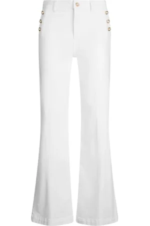 Liu Jo Donna, Pantaloni, Bianco, W32, new