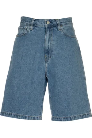 Carhartt Uomo, Pantaloncini, Blu, W30, new