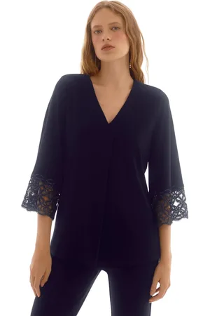 Joseph Ribkoff Donna, Camicette , Blu, 5Xl, new