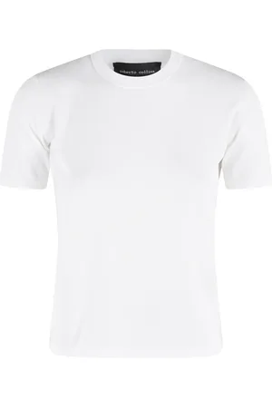 Roberto Collina Donna, Top, Bianco, M, new